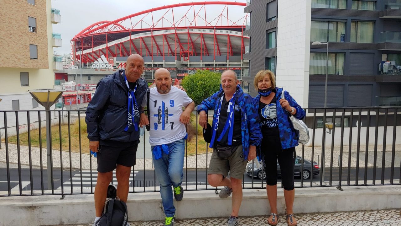 Quelli che non hanno saputo resistere e sono volati a Lisbona a tifare (fuori dallo stadio)