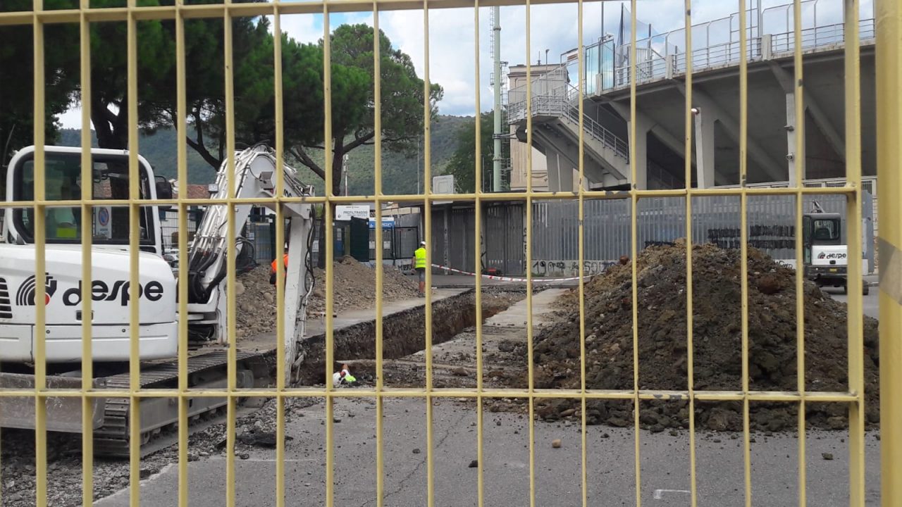 Gewiss Stadium, altro cantiere al via: verifiche archeologiche in corso fuori dalla Morosini