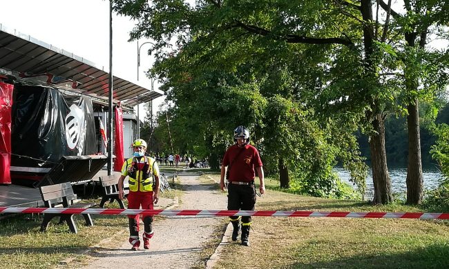 Rischia di annegare nell’Adda, salvo per miracolo
