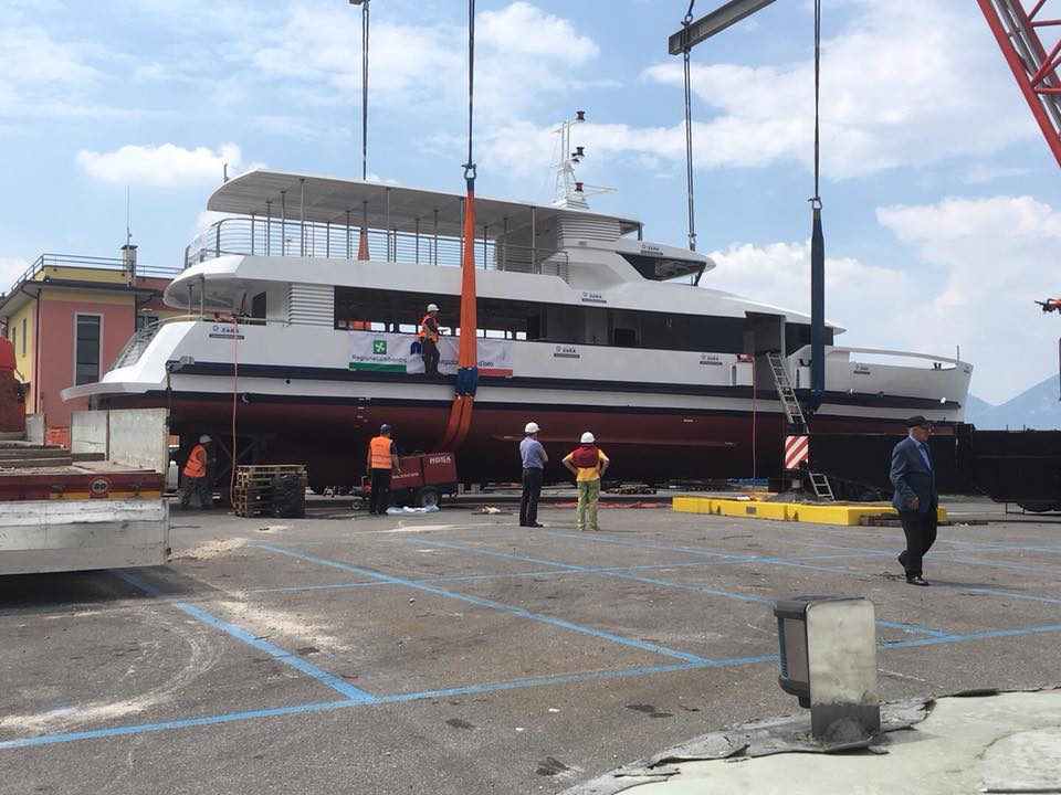 Navigazione Lago d’Iseo ora vuole «entrare in possesso della nave e recuperare le somme dovute»
