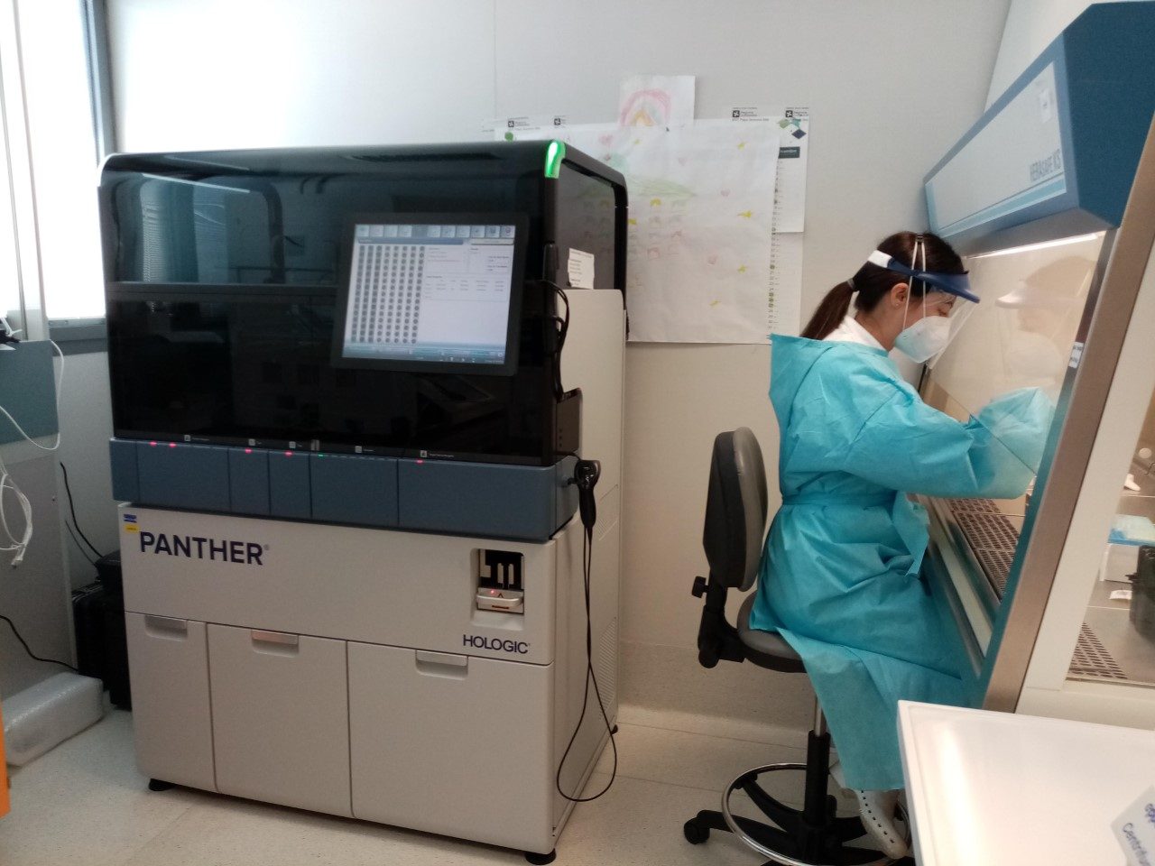 Al Papa Giovanni arriva “Panther”, strumento per analizzare fino a 1000 tamponi al giorno