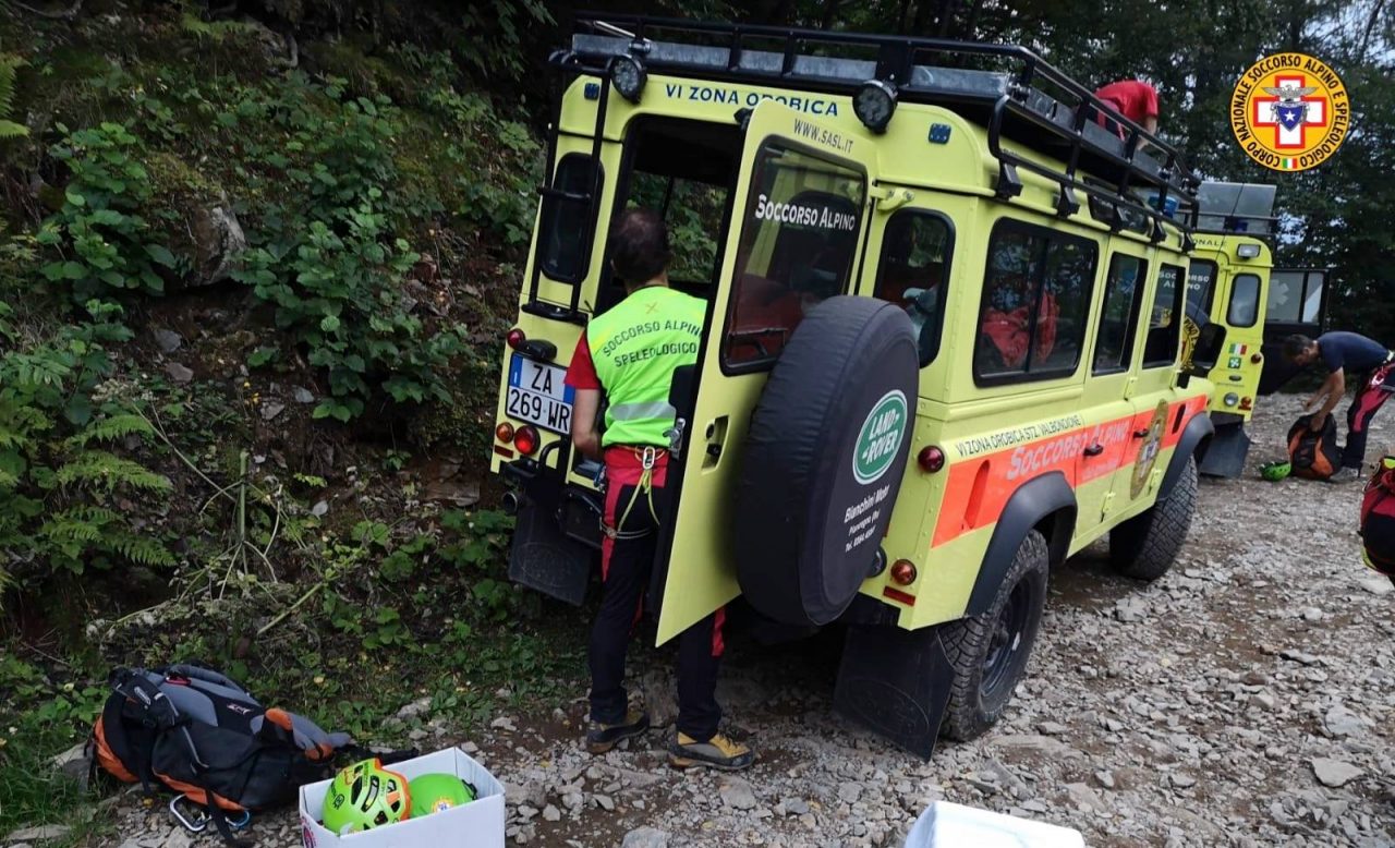 Domenica di superlavoro per il Soccorso Alpino: otto gli interventi di recupero eseguiti