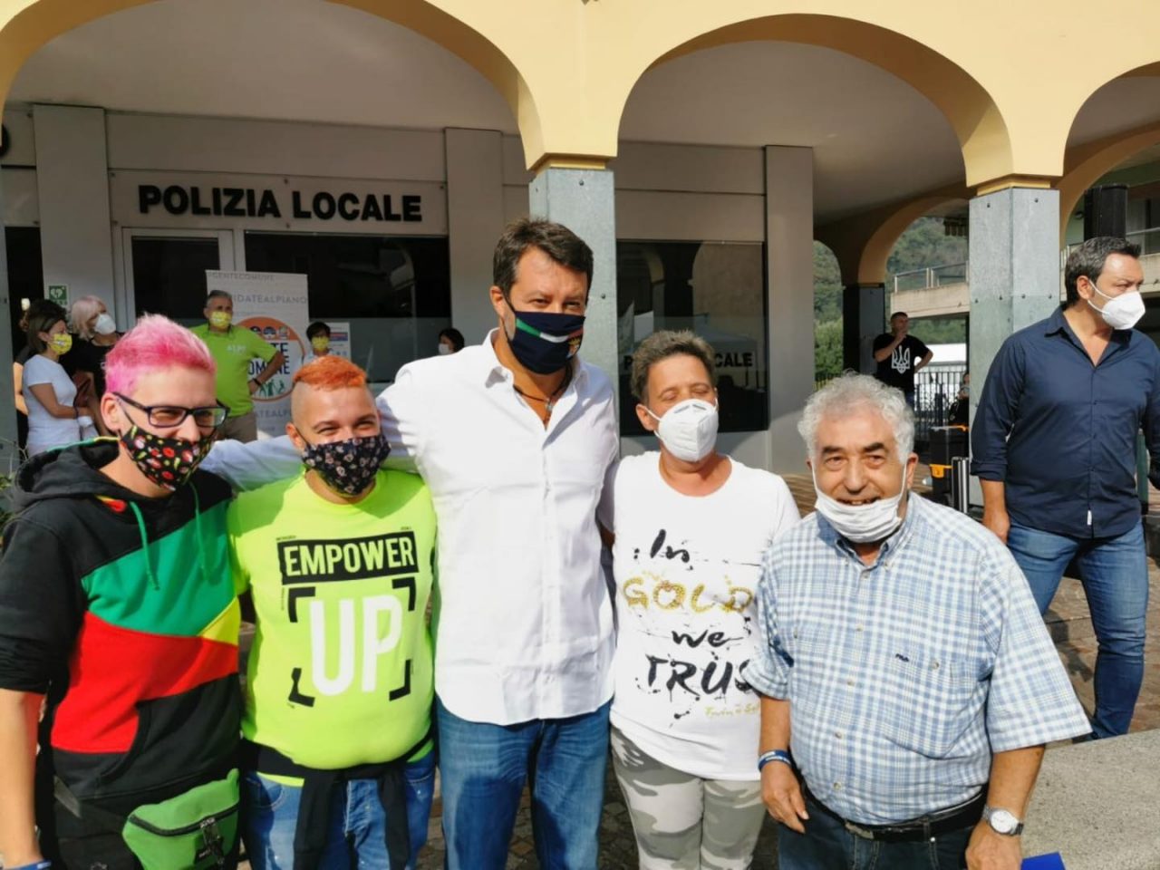 Il tour di Salvini a Cene, Sorisole e Almè. Con una promessa: «Tornerò da premier»
