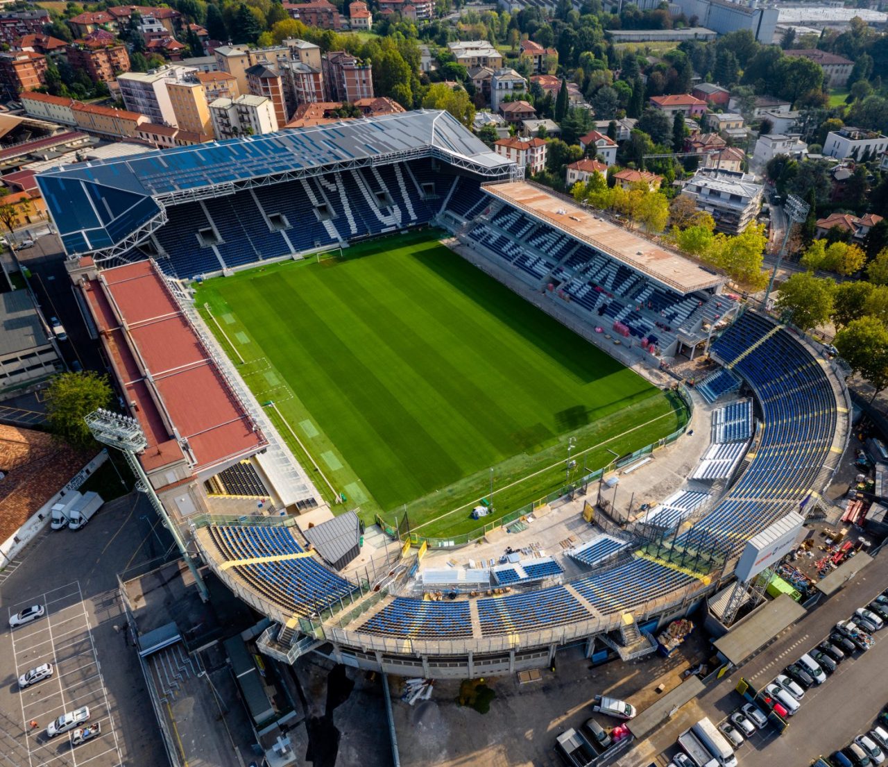 Gewiss Stadium, ancora nessuna tempistica certa sul cantiere per la Curva Morosini