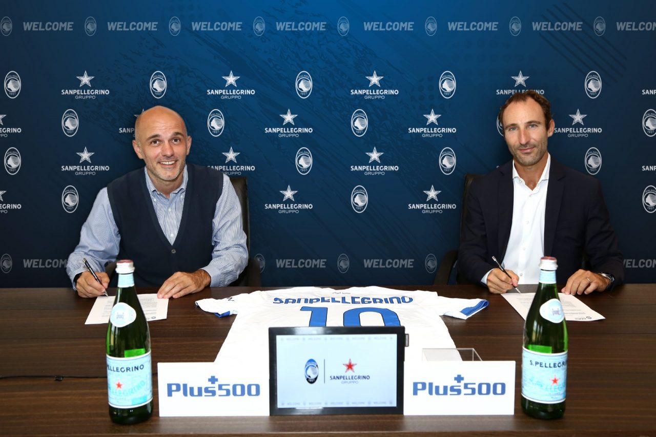 Due eccellenze bergamasche insieme: accordo tra l’Atalanta e la Sanpellegrino