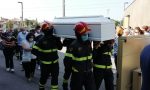 Le foto dell'addio di Cavernago al piccolo Matteo, che da grande voleva fare il pompiere