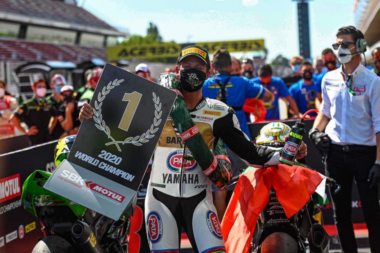 Il bergamasco Andrea Locatelli è campione del mondo nella categoria Supersport