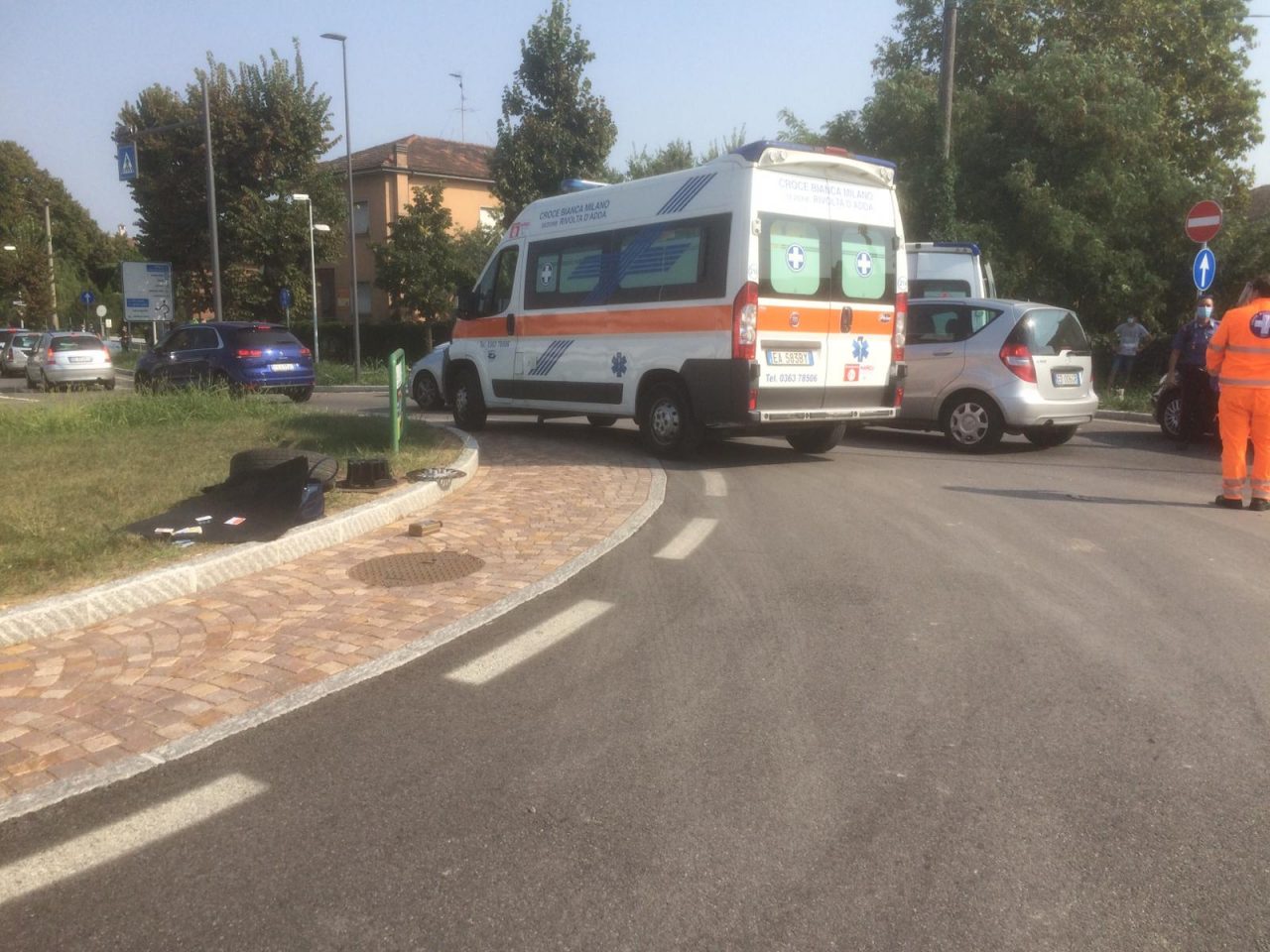 Inseguimento spericolato tra Casirate e Treviglio e poi botte da orbi (foto e video)