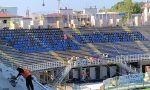 Seggiolini nerazzurri nella Morosini al Gewiss Stadium: in attesa della Uefa, che colpo d'occhio!