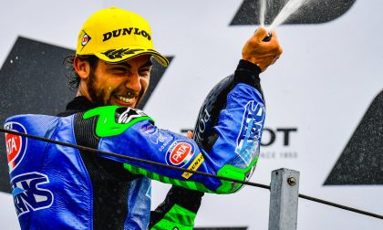 Capolavoro di Bastianini nel Gp di casa: il team Italtrans vola sempre più in alto