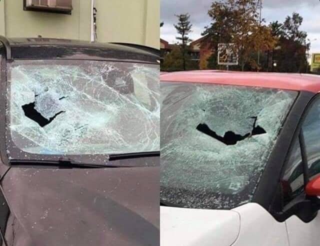 Bruttissimo gesto al Policlinico di Zingonia: sfondati i vetri delle auto di medici e infermieri