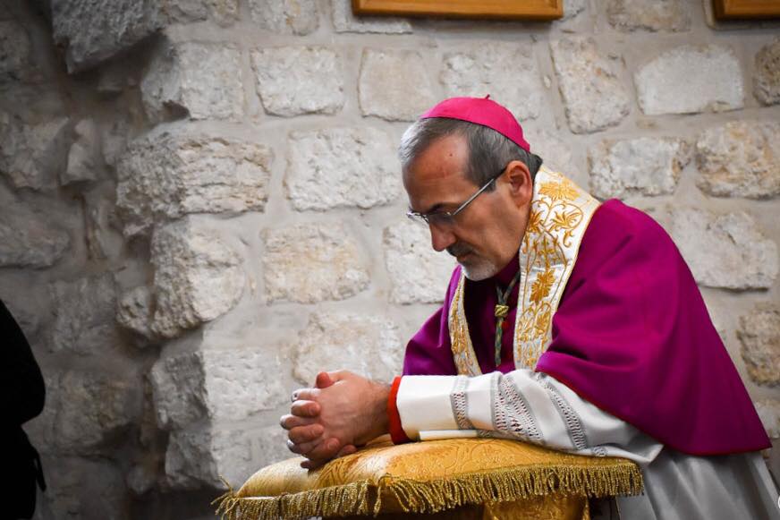 Papa Francesco ha nominato il bergamasco mons. Pizzaballa patriarca di Gerusalemme