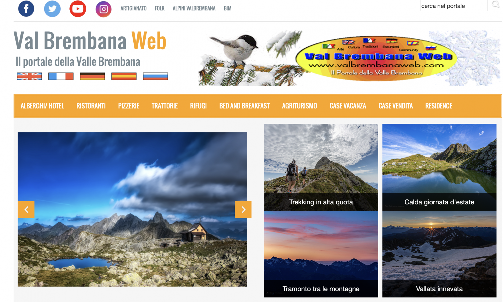 45573672_Tempo Libero - Angelo Corna - Val Brembana Web homepage attuale