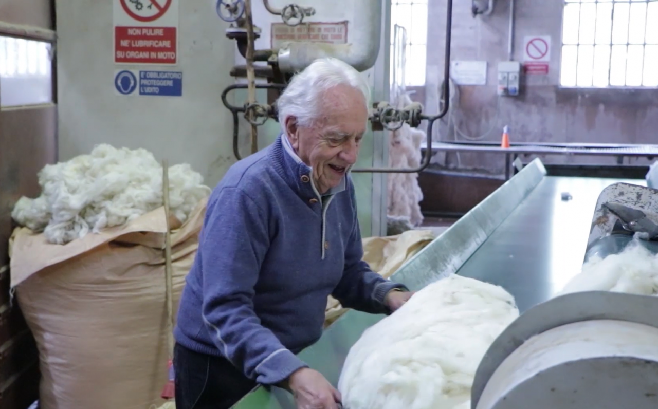 La Val Gandino piange Silvano Pasini, il pioniere della lana che era amico dei pastori