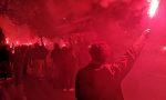 Atalanta-Ajax, i video della fiaccolata dei tifosi prima dell'arrivo della squadra allo stadio