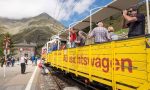 Primo treno turistico d’Italia con carrozze scoperte da Bergamo al Lago d’Iseo