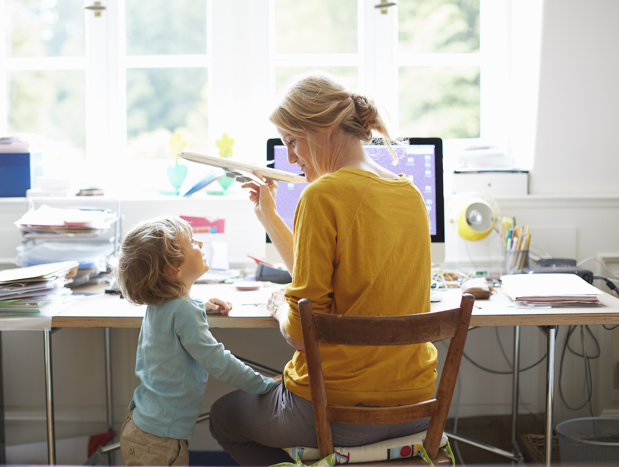 Che bello lo smart working se sei mamma di due bimbe e lavori a Milano