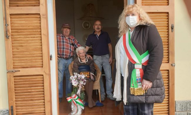 Innocentina e il compleanno da record, ai tempi del Covid, a Torre de’ Busi: 104 anni
