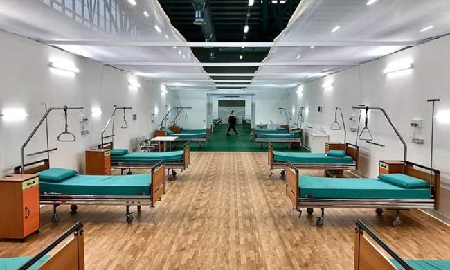 Da lunedì 23 novembre l’ospedale in Fiera accoglierà anche pazienti Covid ordinari