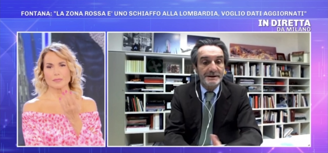 Zona rossa in Lombardia, Fontana: «Chiederemo allentamenti per i territori meno colpiti»