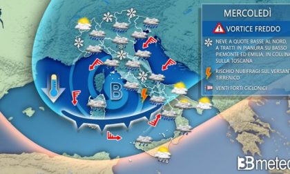 L'inverno sta arrivando: da mercoledì rischio neve in Bergamasca (fino alla Bassa)