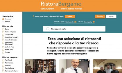 Dite addio a Deliveroo & Co.: è finalmente online RistoraBergamo.it