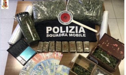 In casa nascondeva oltre due chili di droga: arrestato 24enne a Scanzo