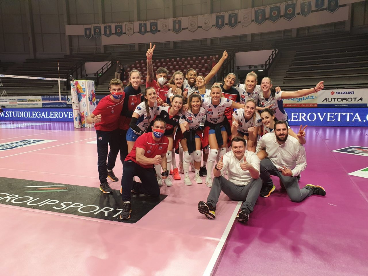La Zanetti Bergamo ritrova il successo superando Busto Arsizio al tie-break