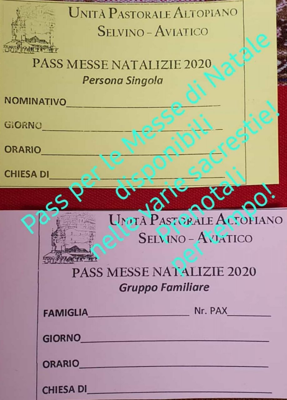 Per evitare assembramenti il giorno di Natale a Selvino spunta il pass per la messa