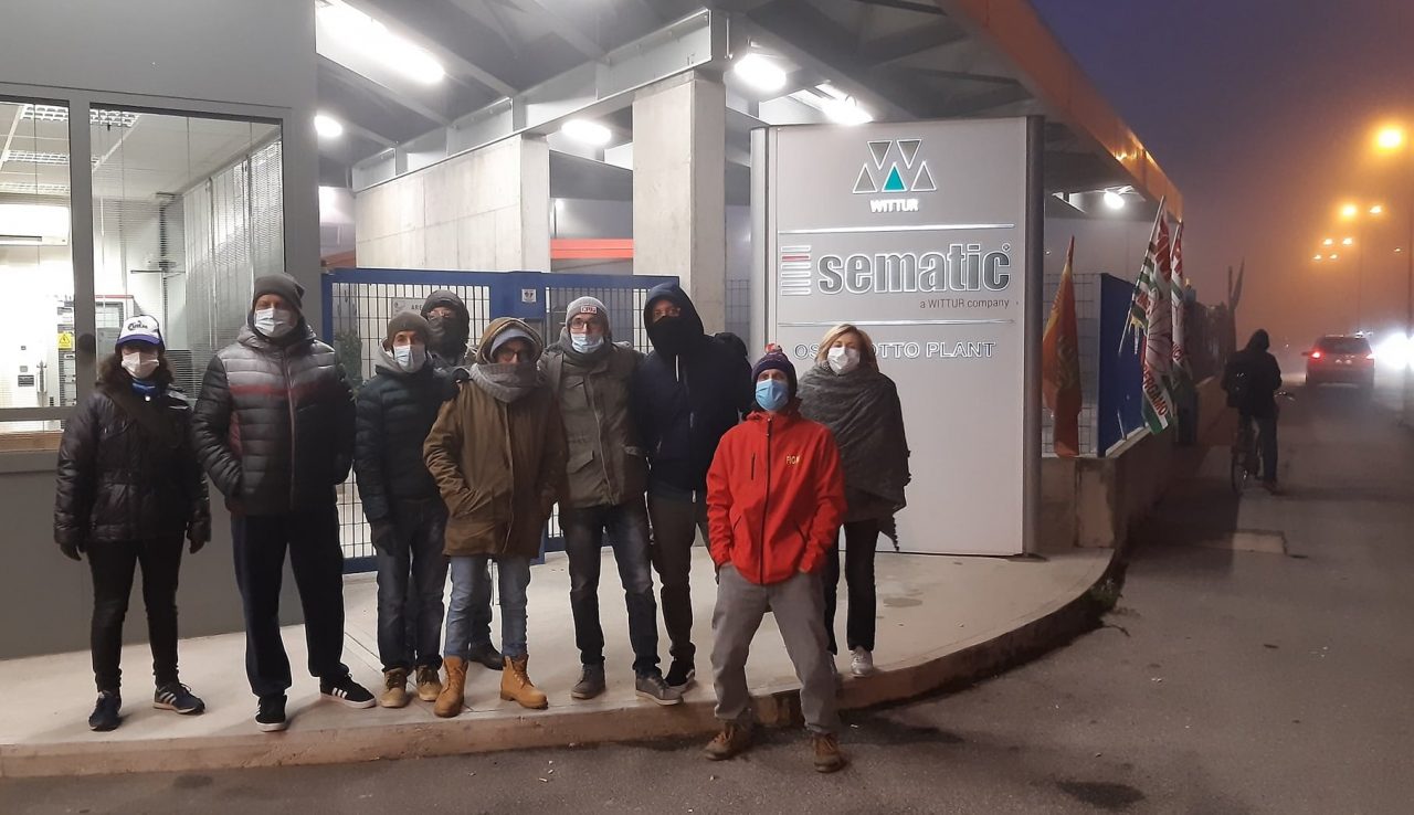 Sematic di Osio Sotto, altre 8 ore di sciopero: «190 lavoratori non sanno il loro destino»