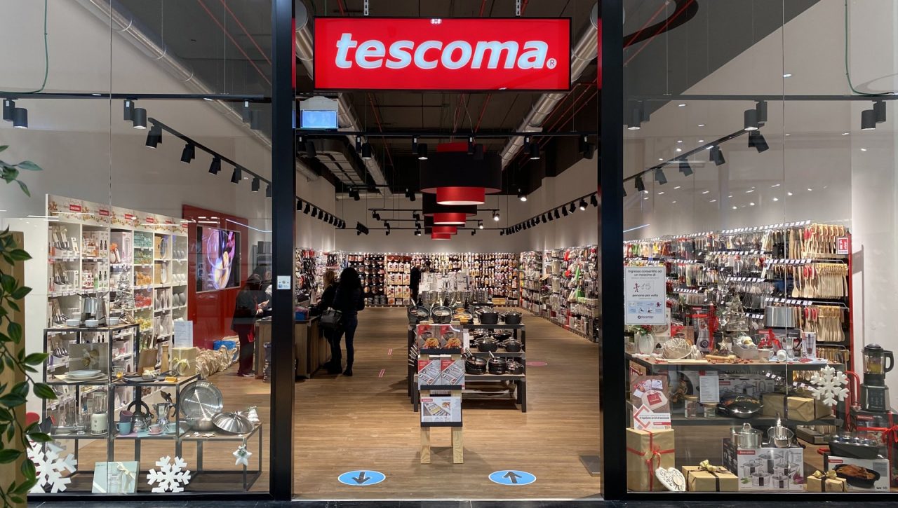 A Oriocenter è arrivato Tescoma: è il secondo monomarca italiano del brand