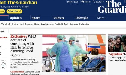 Il Guardian racconta lo scontro tra Procura di Bergamo e Oms sul piano pandemico