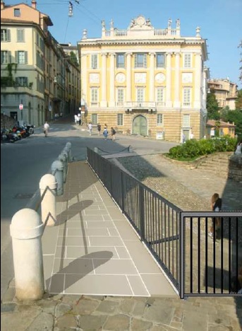 Le Mura saranno prive di barriere architettoniche: rampa in Porta San Giacomo