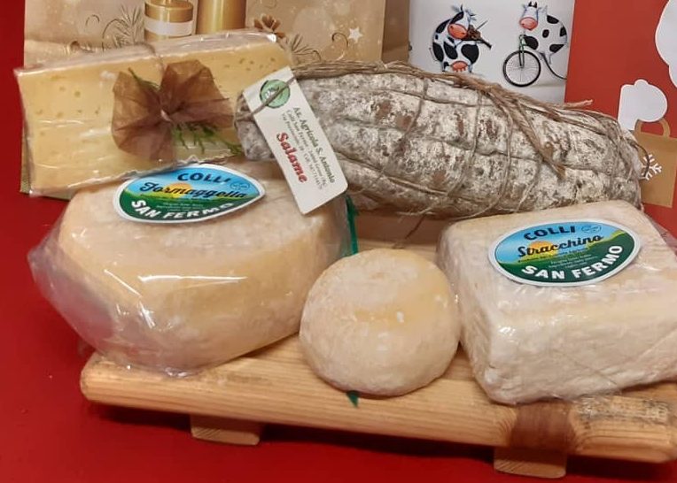 I formaggi e salumi con il marchio dei “Colli di San Fermo” sono già una realtà