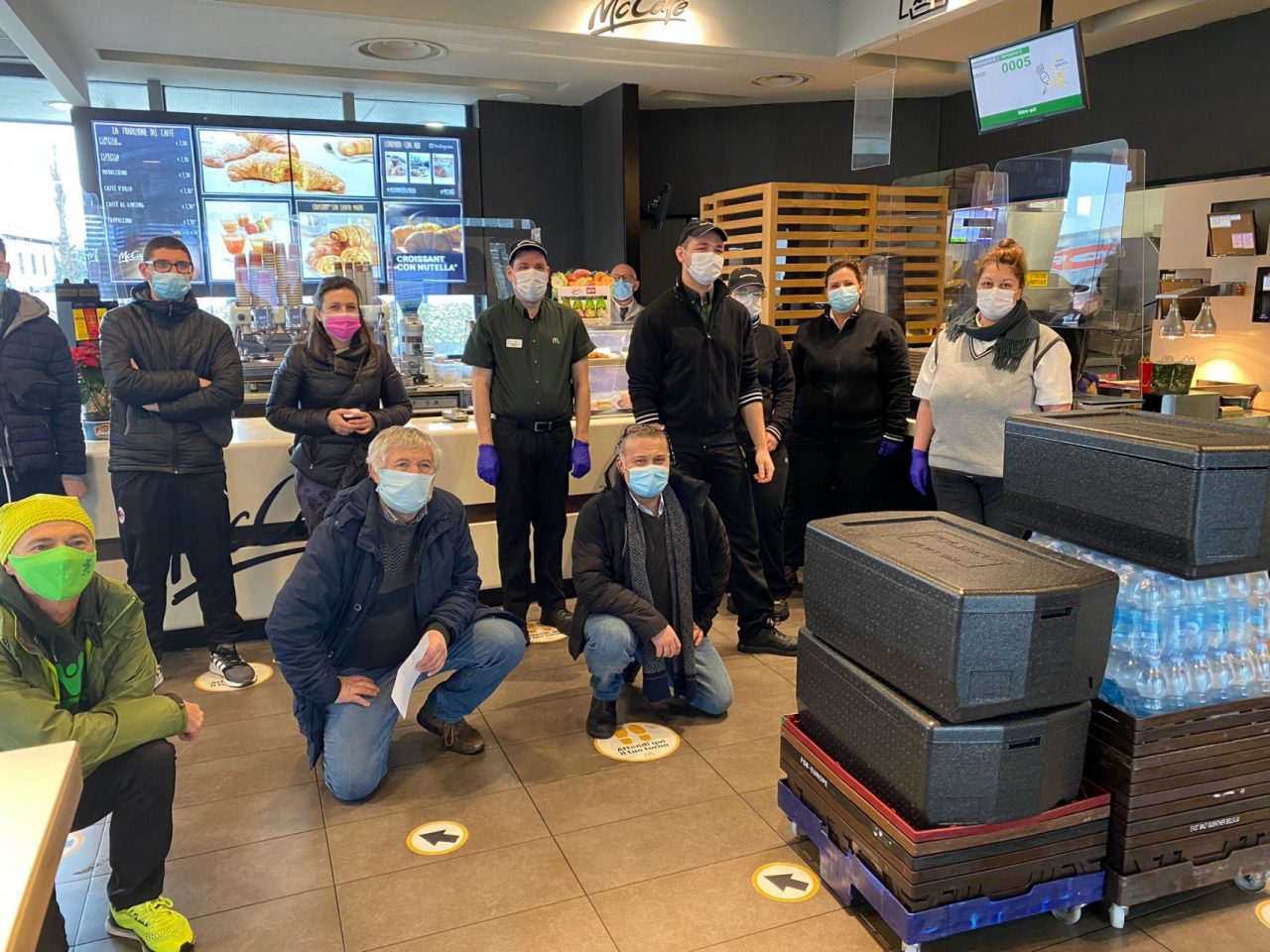 Il McDonald’s di Treviglio donerà, con Banco Alimentare, cento pasti a settimana