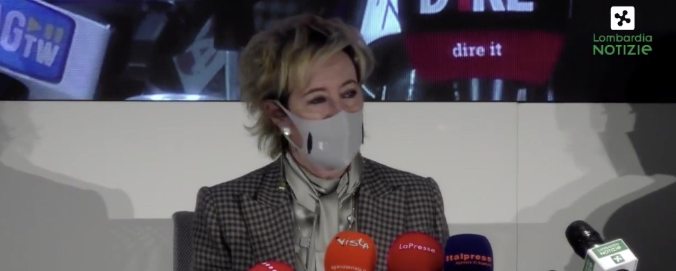 Le prime parole di Letizia Moratti assessore al Welfare: «Se riparte la Lombardia, vince il Paese»