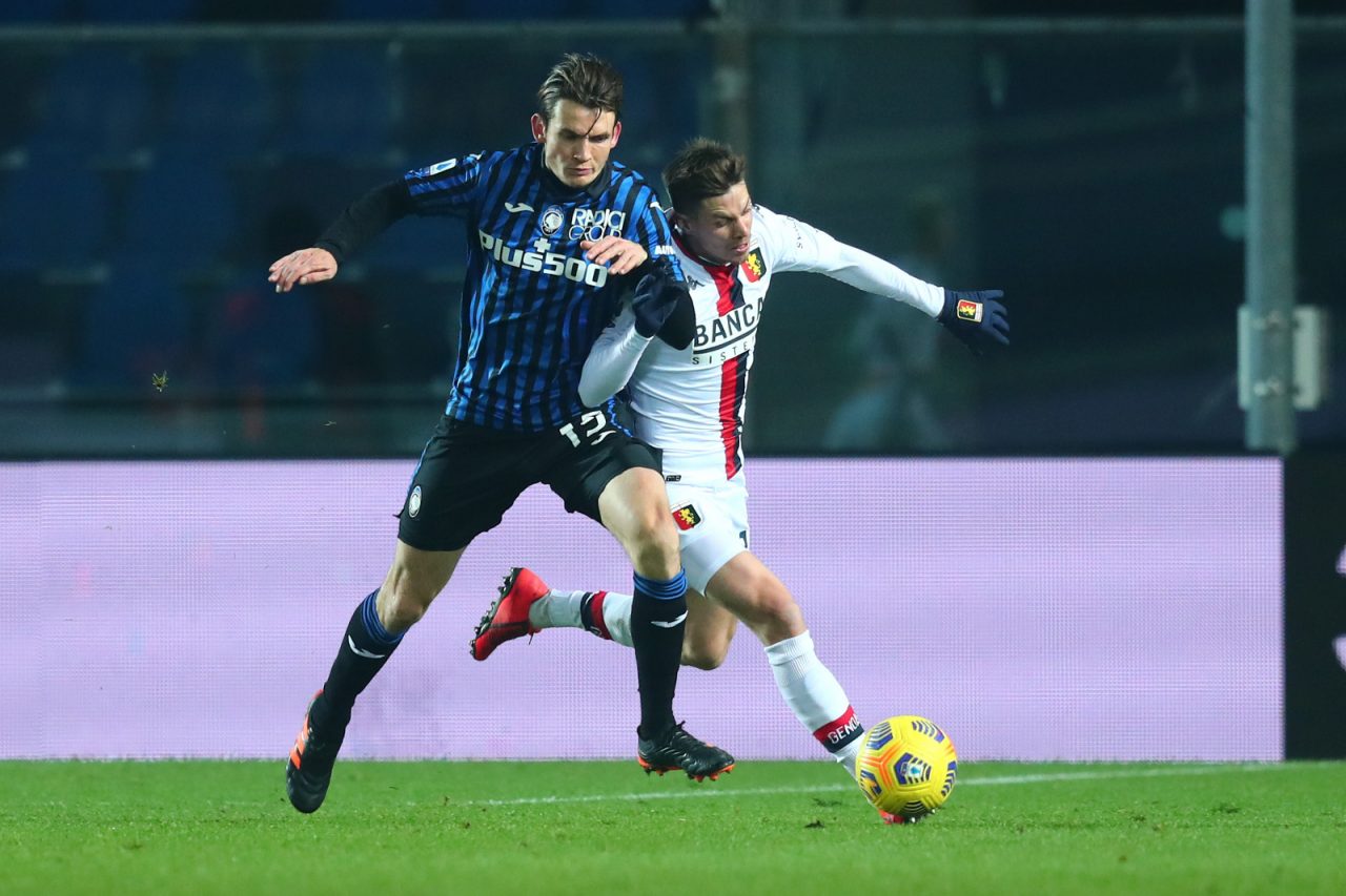 Il Genoa prima gioca e poi si chiude a riccio: l’Atalanta sbatte sul palo, finisce 0-0