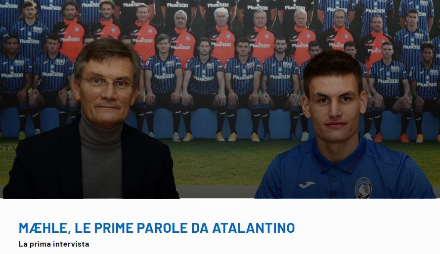 Ufficiale l’ingaggio di Mæhle, ecco le sue prime parole: «Non vedo l’ora di iniziare»