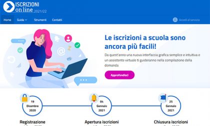 Al via le iscrizioni online per il prossimo anno scolastico: ecco come fare