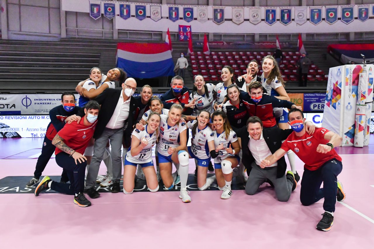 La Zanetti Bergamo ritrova il successo e coglie tre punti d’oro contro Cuneo