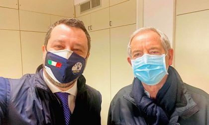 Vaccinazioni anti-Covid, Salvini vuole proporre il «modello Lombardia» a Draghi