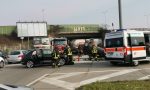 Incidente alla Celadina e auto ribaltata in via Grumello: ferite in modo lieve due bimbe di 1 e 8 anni
