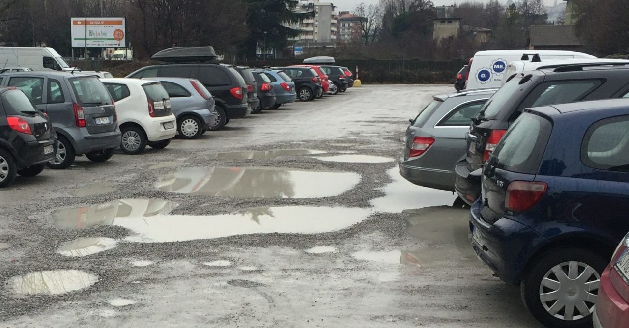 Il parcheggio dell’ex ospedale neuropschiatrico non si allagherà più