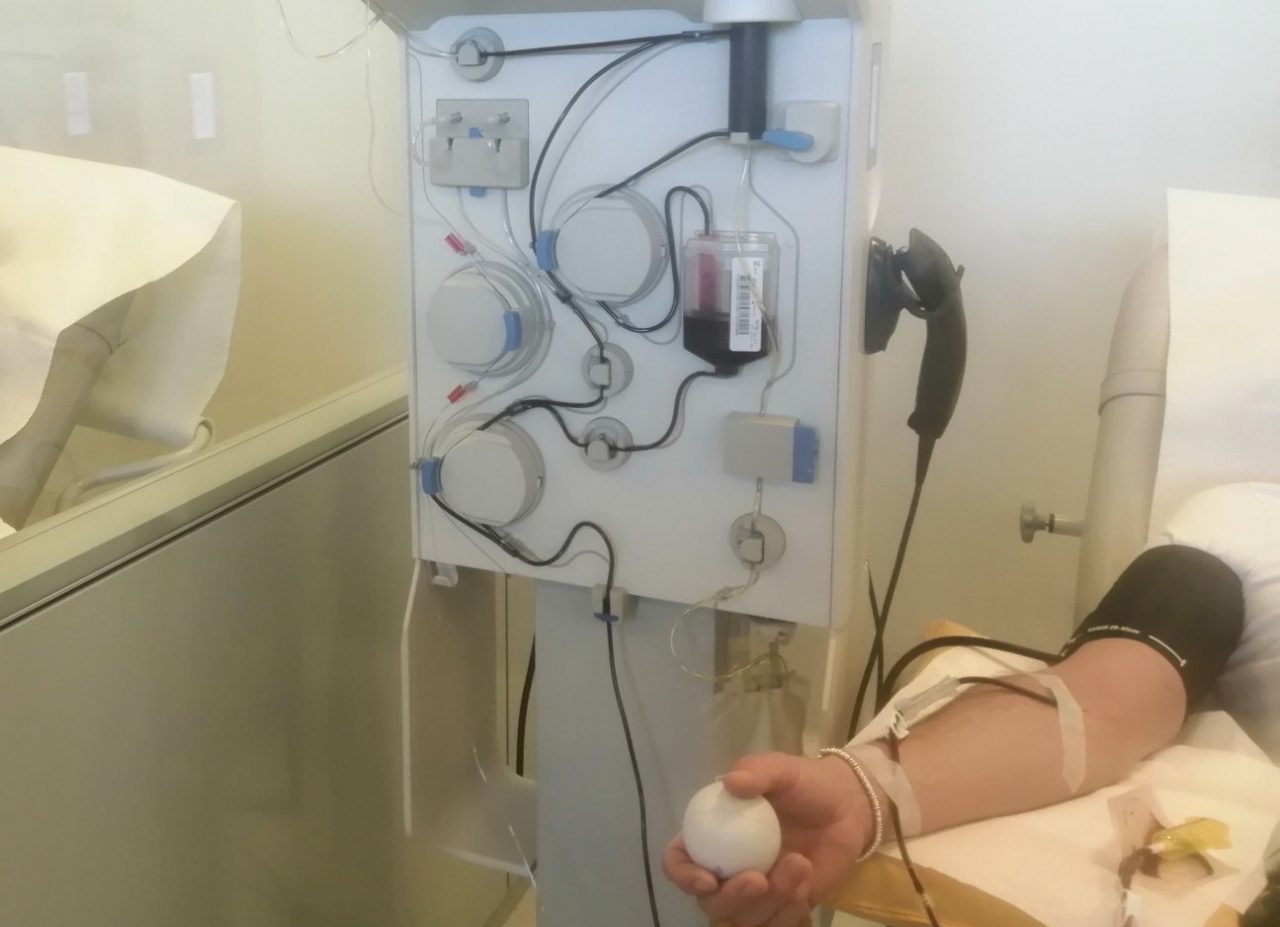 Donazioni di plasma ora anche all’ospedale Papa Giovanni (e non più solo all’Avis)