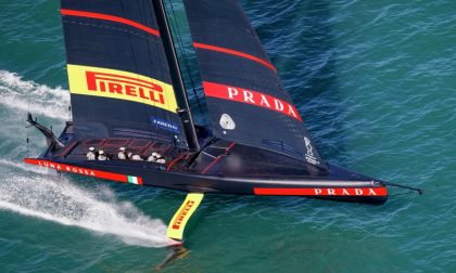 Luna Rossa, la barca costruita a Nembro, è in finale alla Vuitton Cup