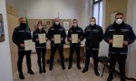 Lotta al Covid, La Regione ha premiato sei agenti della Polizia Locale di Brembate, Capriate e Chignolo