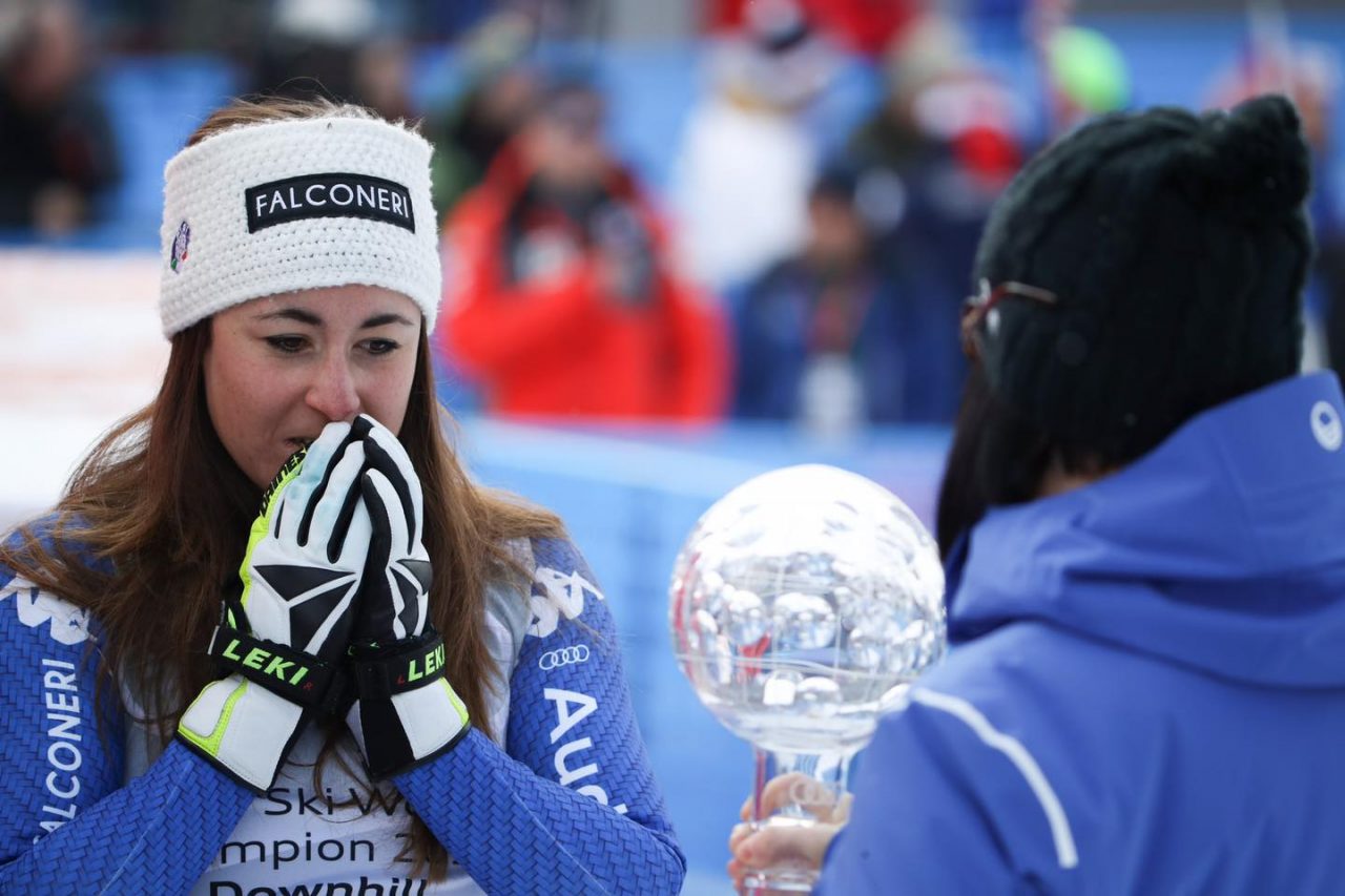 Gare annullate a Lenzerheide, Sofia Goggia vince la Coppa del Mondo di discesa