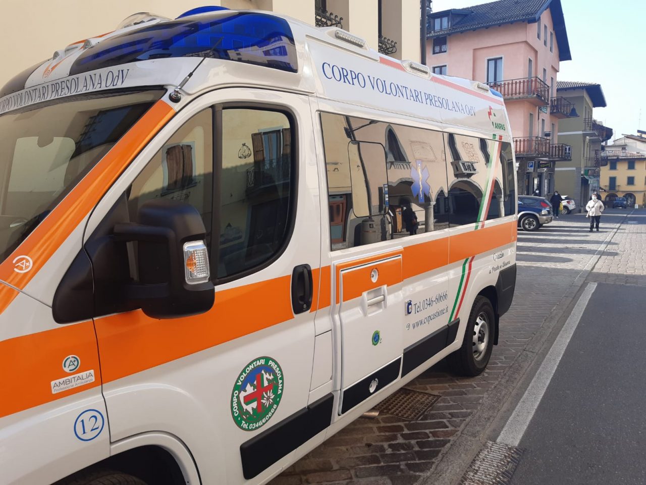 Volontari Presolana, in dono arriva l’ammiraglia: ambulanza speciale per malati infettivi