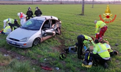 Schianto a Palosco, due feriti gravi: c’è l’elisoccorso