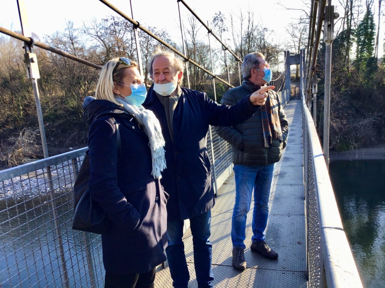 Riqualificazione della passerella sul Brembo tra Osio Sopra e Filago: Regione stanzia 99 mila euro